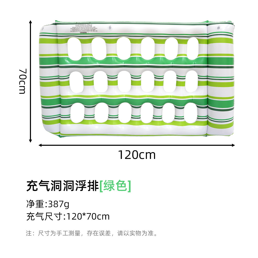 opp bagged-2025 new design green hole punched mat