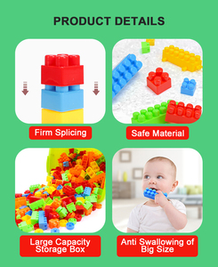 Diy积木砖塑料类型积木套装玩具150积木男童女童儿童 - Product Image 4