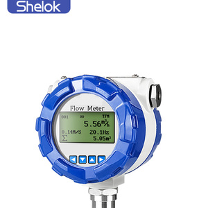 Ip67 2 Digital tipo caudalímetro electrónico Gas combustible líquido agua Rs485 turbina caudalímetro - Product Image 4