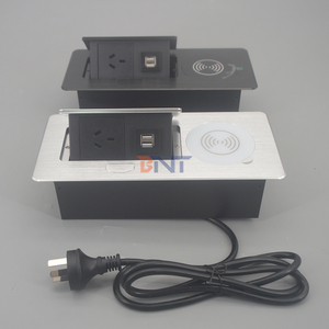 Caja de toma de corriente emergente de escritorio Multi HDMI con salida USB/incrustado en soporte de gas de escritorio enchufe de escritorio emergente - Product Image 3