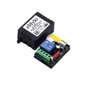 433MHz universale Clone apprendimento codice telecomando interruttore 10A corrente Max codice fisso duplicatore chiave per cancello e porta Garage