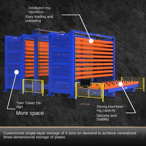 Factory Direct Three-Dimensional Intelligent Shelf Laser Cutting <strong>Machine</strong> Double Tower Automatic <strong>Loading</strong> <strong>Unloading</strong> for Assembly - Product Image 2