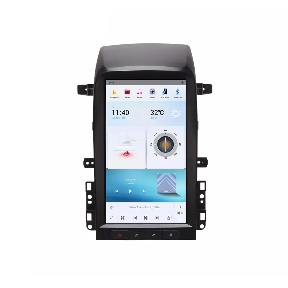 13.6" Android 11.0 car DVD player for Chevrolet Captiva 2008-2012 vertical screen android android screen