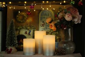 Good Quality 3 Pack Elegant <strong>Led</strong> <strong>Candle</strong> <strong>Led</strong> Lights Electric <strong>Candles</strong> for Wedding