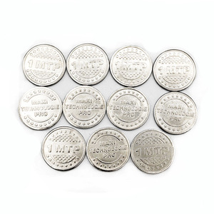工厂价格批发定制游戏代币自动售货机硬币金属游戏代币出售 - Product Image 4