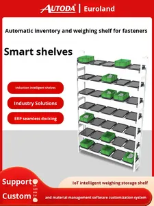 Ouluda autododa autoda autoda אוטודה אינטליגנטי בלתי מאויש שכבות אחסון מדפים שקילה ספירה פונקציות מתכת בקנה מידה אלקטרוני עשה - Product Image 4