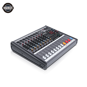 Morin LS802 มิกเซอร์ระดับมืออาชีพระบบเสียงคอนโซลผสมเสียงดีเจมิกเซอร์