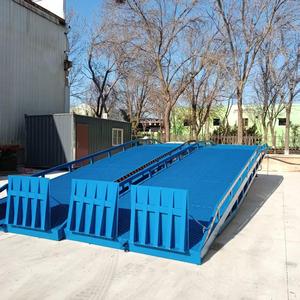 12 Tonnen Fracht logistik Lade-und Entlade plattform Mobile Hydraulische Boarding Bridge Mobile Entlade plattform - Product Image 5
