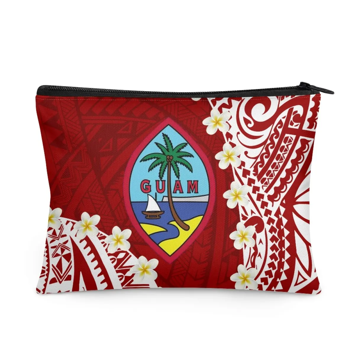 Guam Polynesia Designs Women's Coin Purse Custom Photo/Text Girl Wallet Coins Key Card Purse Drop Ship Pouch for Teacher Gifts