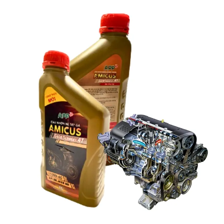 Lubricantes de aceite de motor Equipo de aditivos lubricantes de buen rendimiento para automóviles OEM/Odm Embalaje personalizado hecho en Vietnam