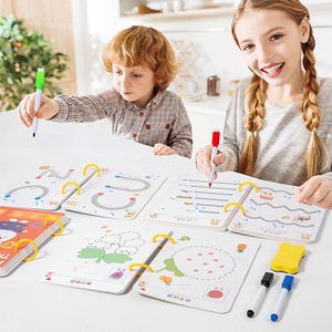 Children's Early Education Control Pen Training Erase Fun Entry <strong>Basic</strong> Calligraphy and Pen Exercise <strong>Book</strong> - Product Image 5