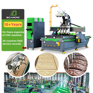 <strong>4</strong> <strong>Axis</strong> 3D Fast Speed <strong>CNC</strong> <strong>Router</strong> 6 Spindles Multi-Head 3D Sculpting Machine Richauto <strong>Control</strong> System Featuring Core Motor PLC - Product Image 3