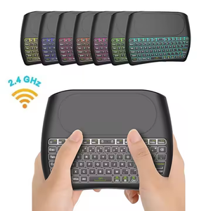 Colorful LED Light D8 Pro Plus Mini <strong>Keyboard</strong> 2.4GHz BT Connection Remote Touchpad Backlight for <strong>Android</strong> TV BOX - Product Image 2