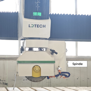 3 eksen 4 eksen 5 eksen köprü testere taş cnc kesme makinesi kuvars kesici 45 derece - Product Image 3