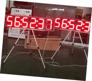 Remote Outdoor Days IP67 7-Segment-LED-Countdown-Anzeige Digital in Weiß Rot Grün Gelb RGB-Farben mit SDK-Funktion