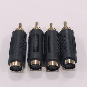 Adaptador de audio Lotus RCA uno dividido en dos convertidor RCA macho a 2RCA hembra RCA - Product Image 2