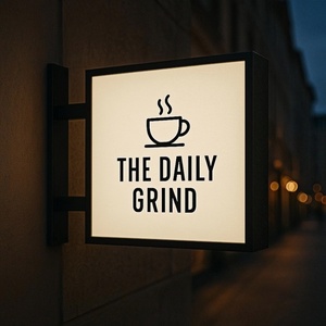 Ul CE ngoài trời bằng thép không gỉ dẫn ánh sáng boxs tùy chỉnh logo của bạn bảng hiệu Acrylic treo dấu hiệu quảng cáo - Product Image 4