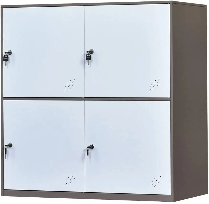 Top Sale Home Furniture 4 -door Metal Locker with Lockable