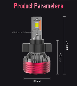 <span class=keywords><strong>2025</strong></span> công suất cao 240W 20000LM P12 5202 <span class=keywords><strong>Led</strong></span> Đèn Pha giá thấp tự động ba ống đồng 6500K CANBUS 5202 đèn pha Bóng đèn - Product Image 6