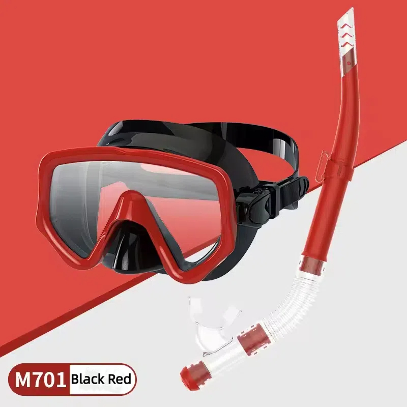 Costume noir et rouge M701