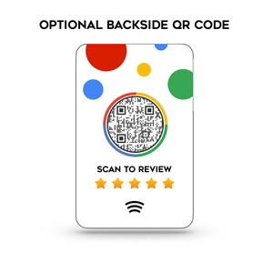 Código QR de redes sociales de dos caras de diseño personalizado y etiqueta NFC sin contacto con interfaz de comunicación RFID Frecuencia de 13,56 MHz - Product Image 6