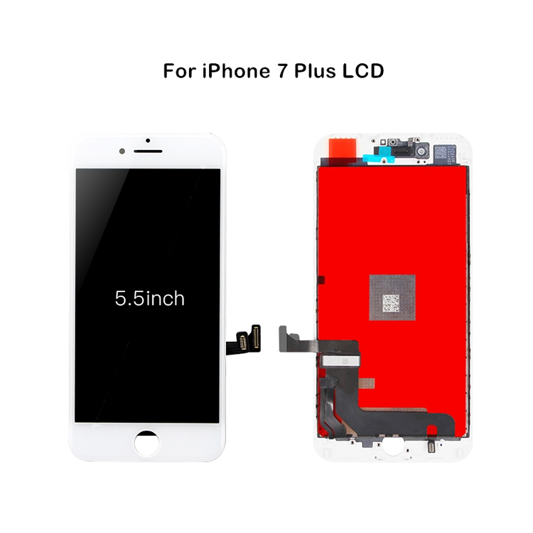 7 Plus LCD blanc