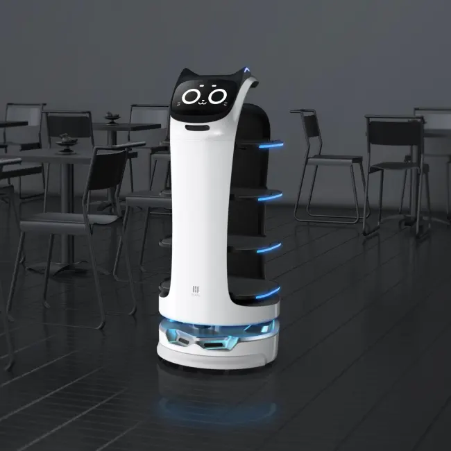 High Quality Service Robot Food Delivery Robot Waiter For Hotel Restaurant Coffee Shop Hospital