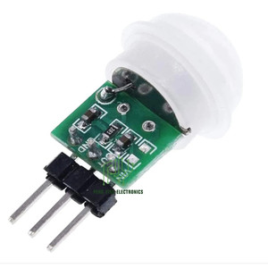 Original IC Chip Mini IR pyroelektrischer Infrarot-PIR-Bewegungssensor für Menschen automatisches Detektormodul AM312 Sensor DC 2,7 bis 12 V