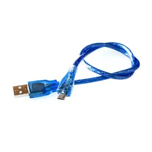 30cm cavo USB per Uno r3/Nano/MEGA 2560/Leonardo/Pro micro/DUE blu di alta qualità un tipo USB/Mini / Micro USB 0.3m per Arduino - Product Image 5