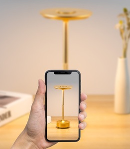 Indoor Outdoor Festival Decoration <strong>Portable</strong> <strong>LED</strong> <strong>Table</strong> <strong>Lamp</strong> <strong>Touch</strong> <strong>Sensor</strong> Metal USB <strong>Table</strong> <strong>Lamp</strong> for Restaurant Bedroom