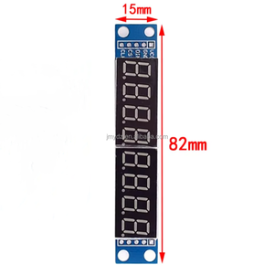 MAX7219 7 Segment 8-stellige Röhren anzeige vorlage Mikrocontroller-Unterstützung Kaskadierung steuer modul Für Arduino MCU/51/AVR/STM32