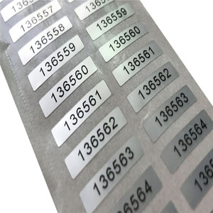 Customized SKU Label Serial Number QR <strong>Code</strong> Sticker Labels with Faster Delivery - Product Image 3