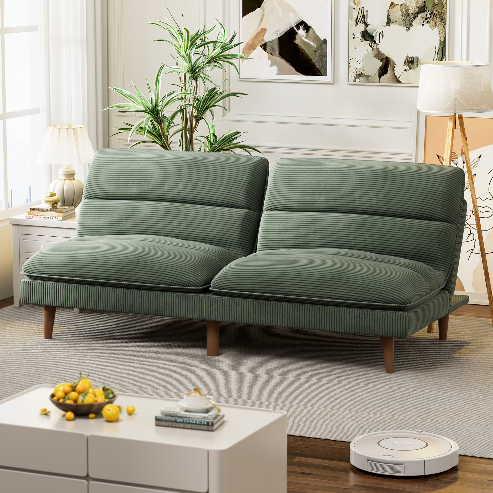 Green Corduroy
