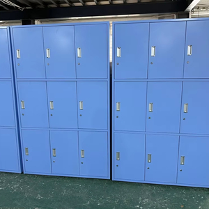 Trường y tế phòng thí nghiệm phòng thí nghiệm đồ nội thất tủ quần áo thép tủ quần áo bột bọc thép lưu trữ tủ - Product Image 1