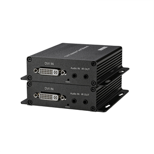 Extensor DVI, emisor de red Ethernet, repetidor, transmisor, receptor, 120m, 1080P sobre Cat5/5E/6 RJ45 para enrutador TCP IP, CCTV LKV373 - Product Image 2