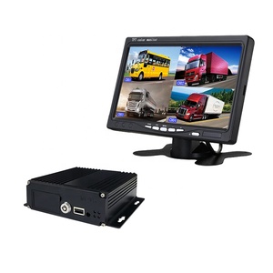 1080P 4 8 kênh di động xe DVR Ghi đĩa cứng HDD di động DVR với GSM GPS 3G 4G Wifi - Product Image 1