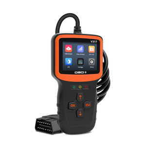 V317 Car Fault Detector OBD2 Diagnostic Tool Trip <strong>Computer</strong> <strong>Decoder</strong> Plastic Multi-Model Car Scanner Fault Code Erase Function