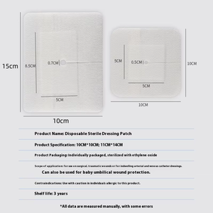 Vô trùng tự dính băng vết thương thoát nước ống thông vá cho màng bụng lọc máu mật Ống thận thủng dạ dày - Product Image 6