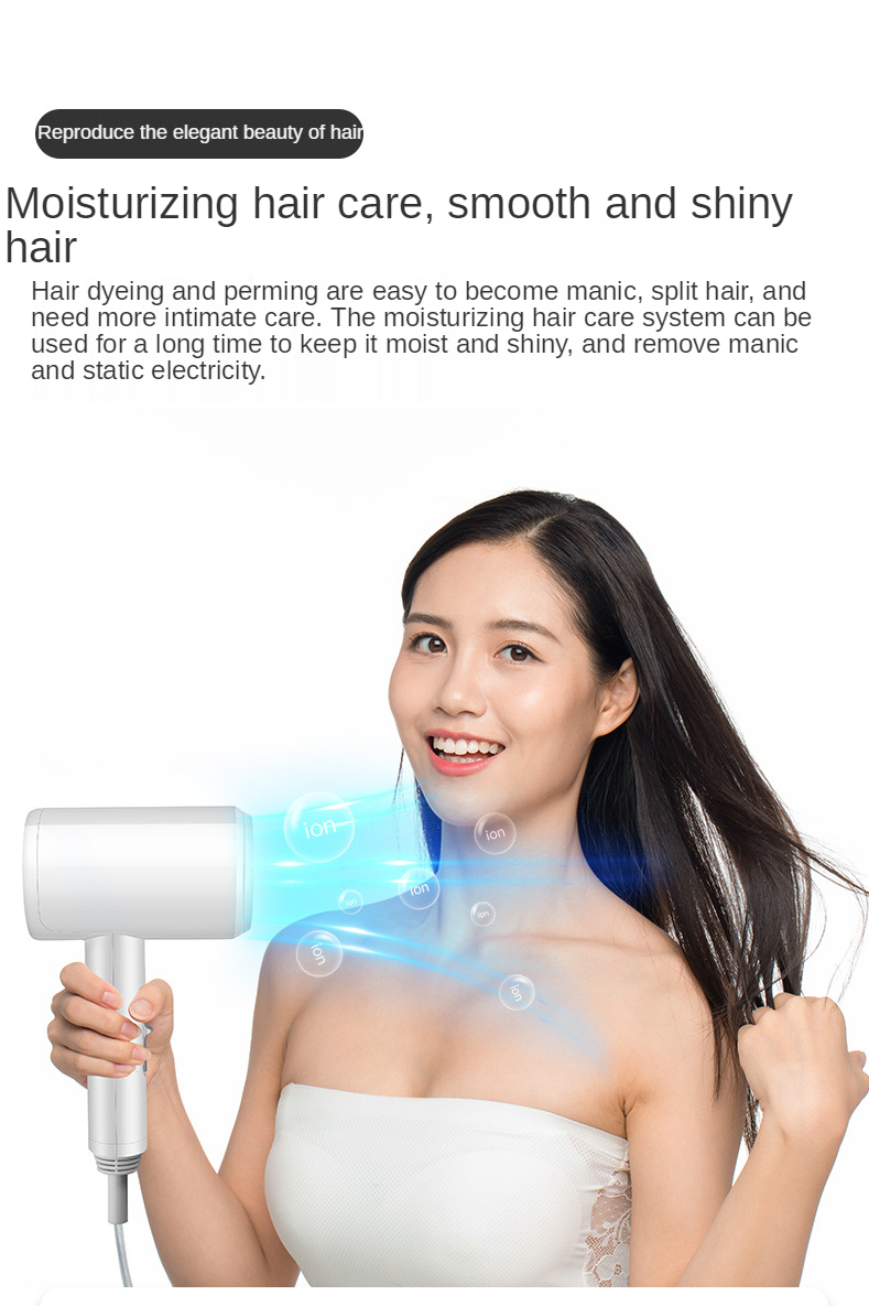 Hot sale hotel hair dryer wall-mounted hair dryer high-power hammer household wall-mounted special hair dryer custom logo