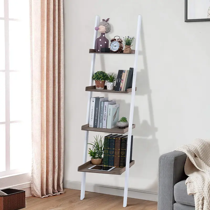 Boekenkasten Nordic Modern Hout Metalen Huis Woonkamer Shelve Opberghouder Rek Metalen Boekenplank Boekenkast Boekenkast