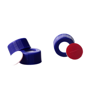 9-425 Blue <strong>PTFE</strong>/White Silicone <strong>Septa</strong> 1mm Thick PRE-SLIT. - Product Image 4