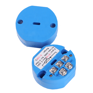 Pt100 <strong>Pt1000</strong> Circular Thermistor <strong>Temperature</strong> Module 3 Wire Input 4-20mA 0-10V <strong>Output</strong> RTD Head Mounted <strong>Temperature</strong> Transmitter - Product Image 3