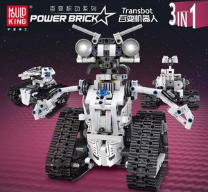 606PCS 3 in 1 15046 2.4Ghz <strong>Remote</strong> <strong>Control</strong> Building Block Set APP <strong>Programming</strong> <strong>Robot</strong> Toy Gift for Children - Product Image 6