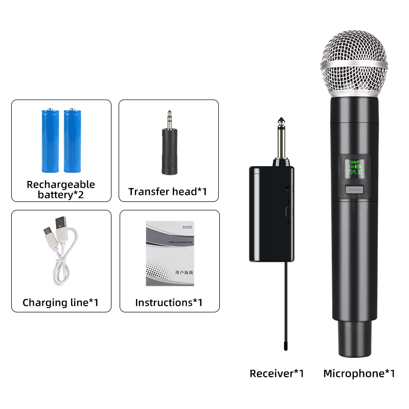 with one mic