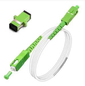 2025 çin OS1/SC uyumlu SC/APC SC/APC Fiber optik Internet kablosu zırhlı tek modlu yama Jumper SIMPLEX - 9/125um - Product Image 1