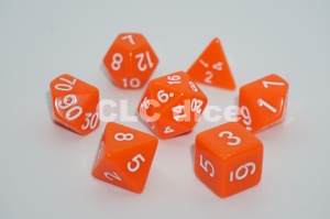 Çokyüzlü oyun zar seti 6 renk için komple Set zindanlar ve Dragons DND D & D MTG RPG kart oyunları D % D20 D12 D10 D8 D6 D4 - Product Image 4
