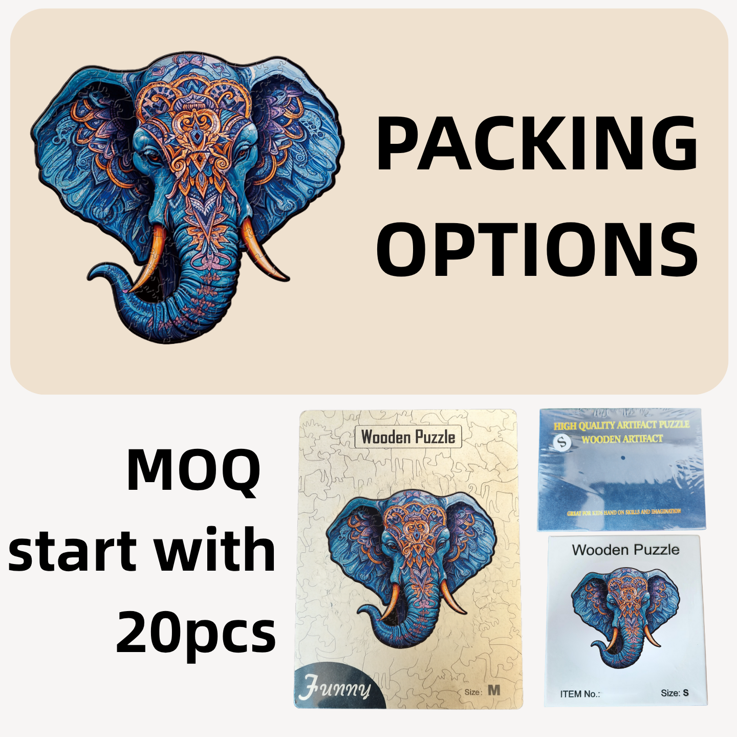 Animal Wooden Jigsaw Puzzles