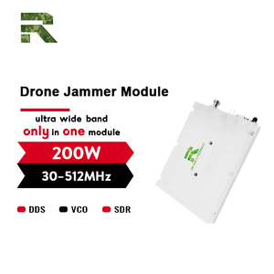 200W 30-512MHz SDR băng thông rộng OFDM tín hiệu công suất cao siêu rộng RF Jammer chống Drone mô-đun - Product Image 1