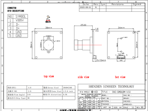 OV9782传感器4K USB 2.0全球快门彩色图像模块高分辨率相机模块 - Product Image 6