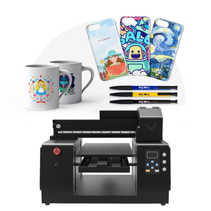 Modello bagaglio stampante 6050 Multi-funzione UV stampante penna a getto d'inchiostro bottiglia Mobile custodia di cristallo etichetta stampante - Product Image 1